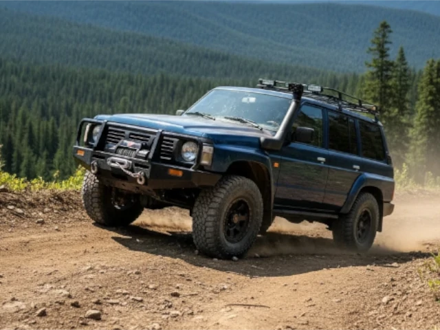 4x4 subiendo una montaña